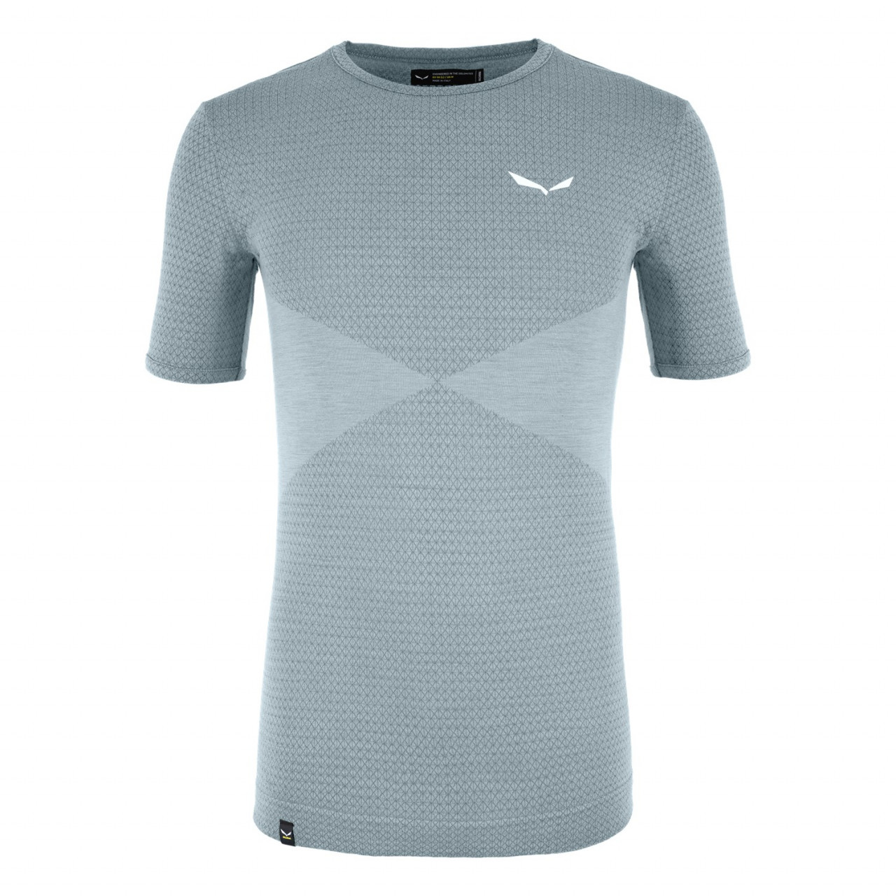 Camisetas Hombre Chile - Salewa Zebru Responsive Short Sleeve - Gris - IQMV-10754